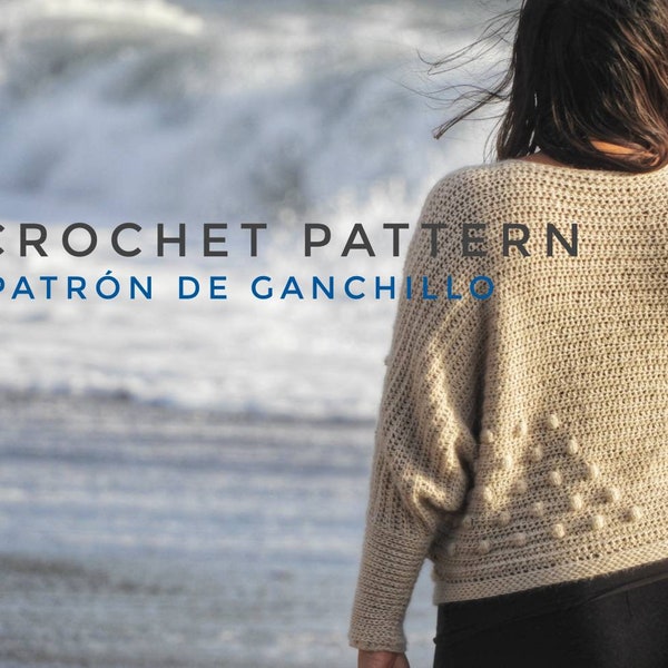 Patrón de Ganchillo Pull-over Amaranto