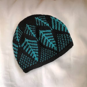 Ferns Beanie Crochet Pattern image 8