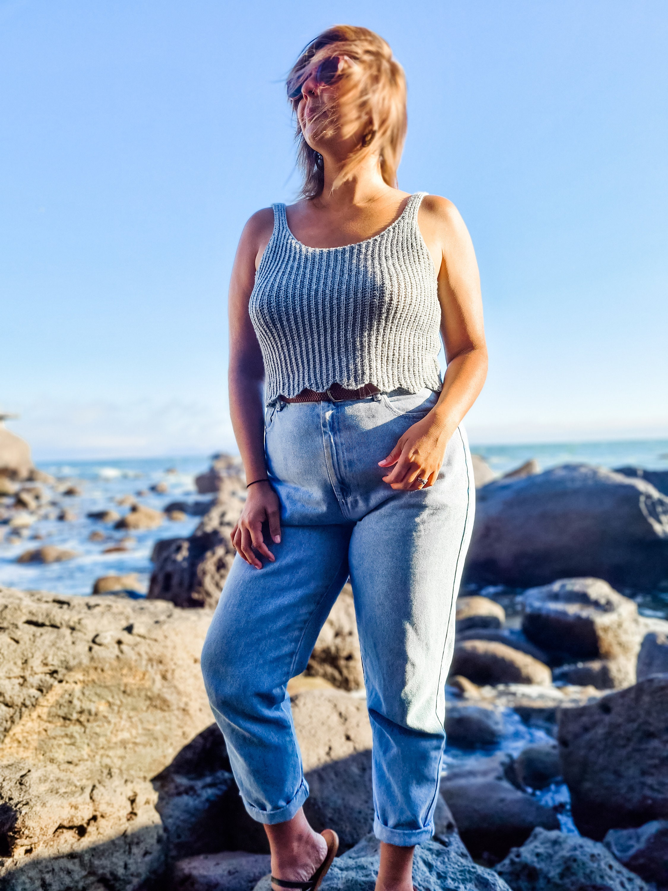 POPPY CROP TOP