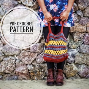 Starburst Tote Crochet Pattern