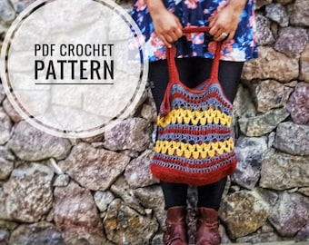 Starburst Tote Crochet Pattern