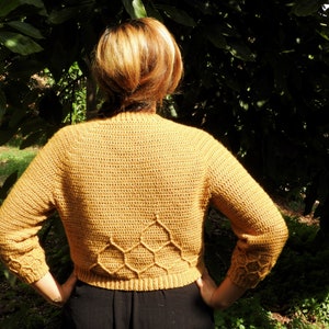 Honeycomb Pullover Crochet Pattern image 6