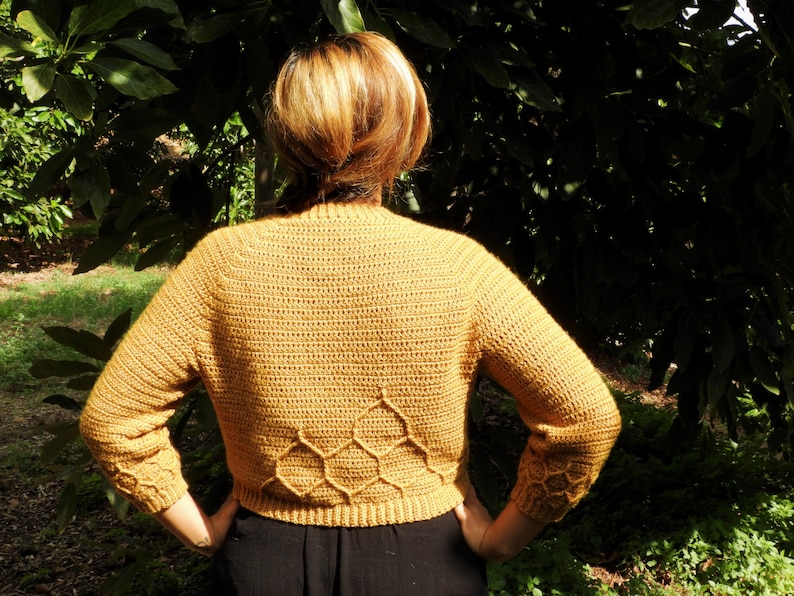 Honeycomb Pullover Crochet Pattern image 6