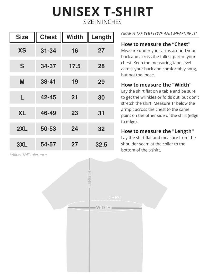 size 3 t shirt