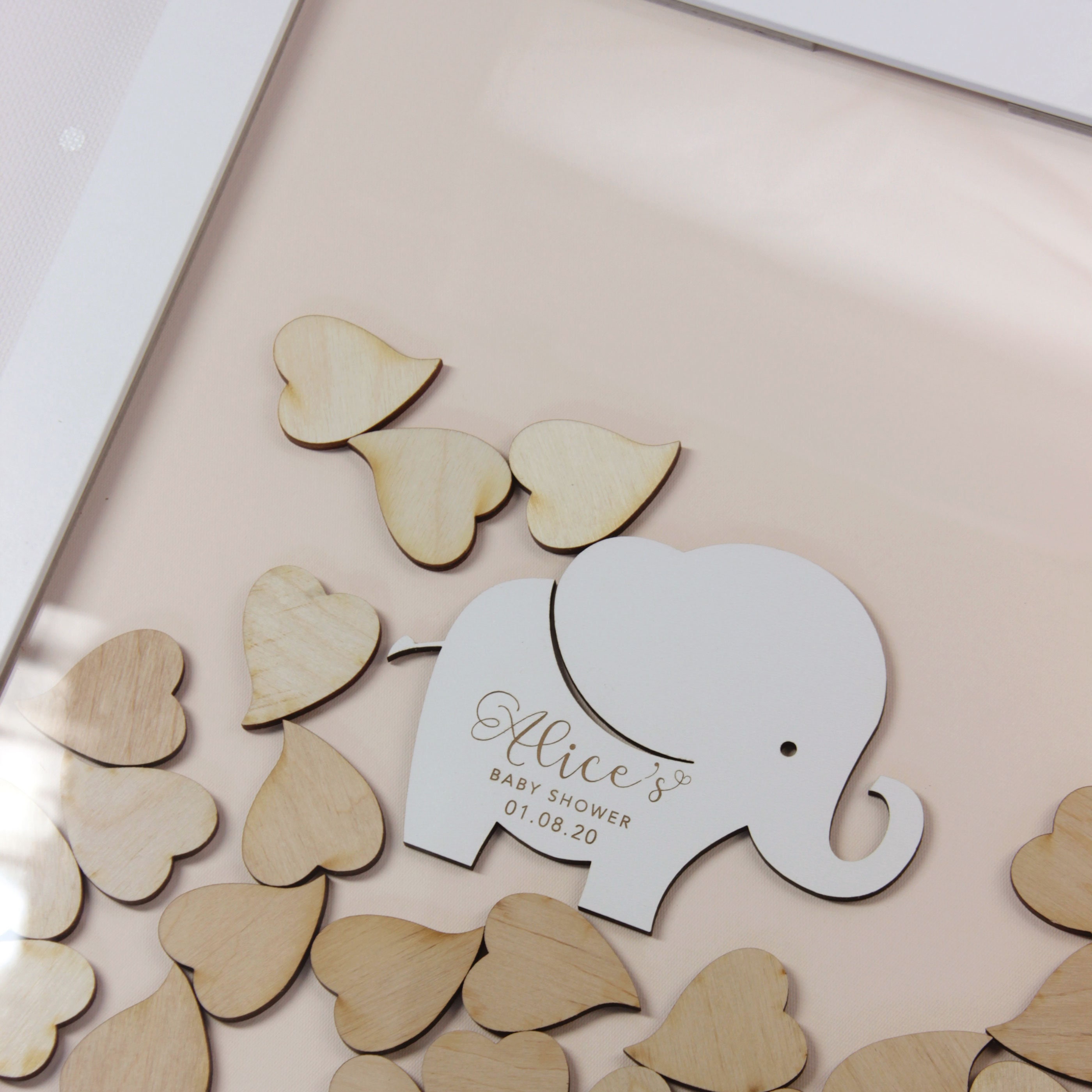 Baby Shower Guest Signin Guest Book Alternative Baby Girl Etsy UK