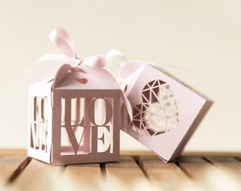 Box for Candies, Wedding Favors, Gift Box for Guest, Jewellery, Sugared Almonds, Table Decoration, Party, Wedding Accessories