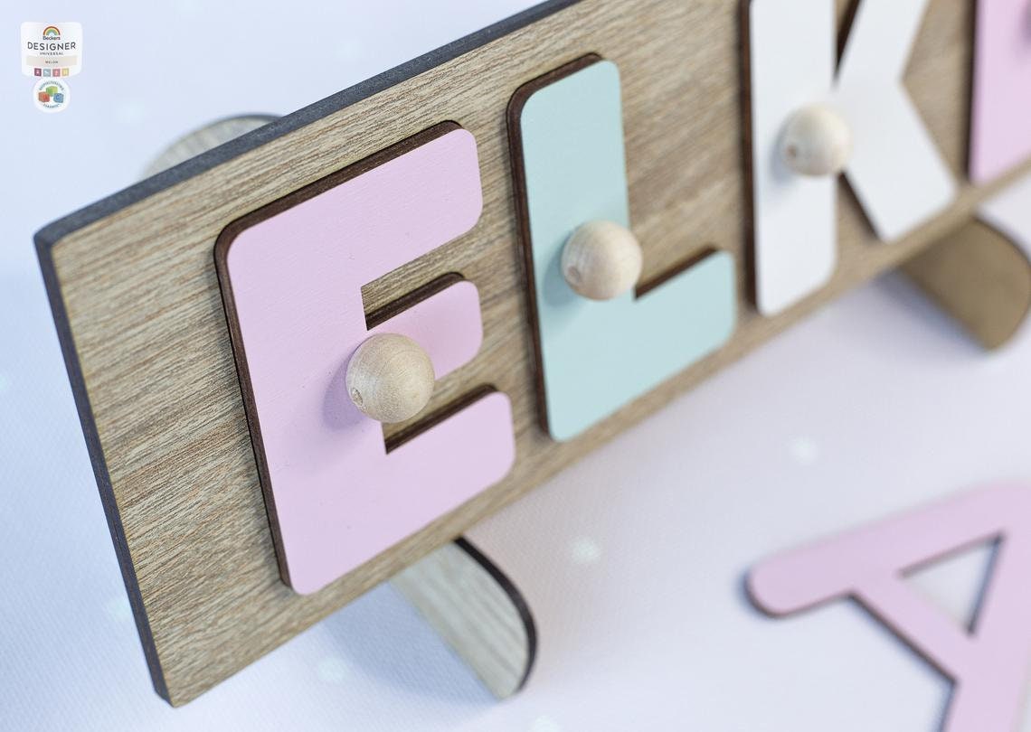 Puzzle Stand Puzzle as a decoration at home room girls | Etsy