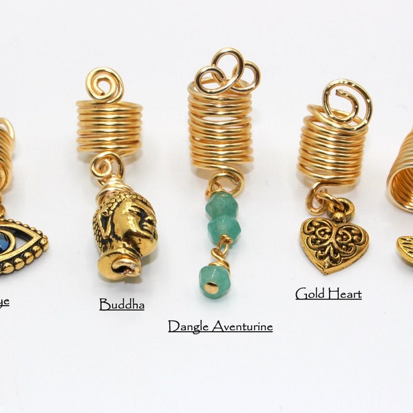 Choose your Charm jewelry| Talisman loc charms| Metal loc charms| Handmade loc charms| Dreadloc charms| Hair Accessories| Braid Jewerly|boho