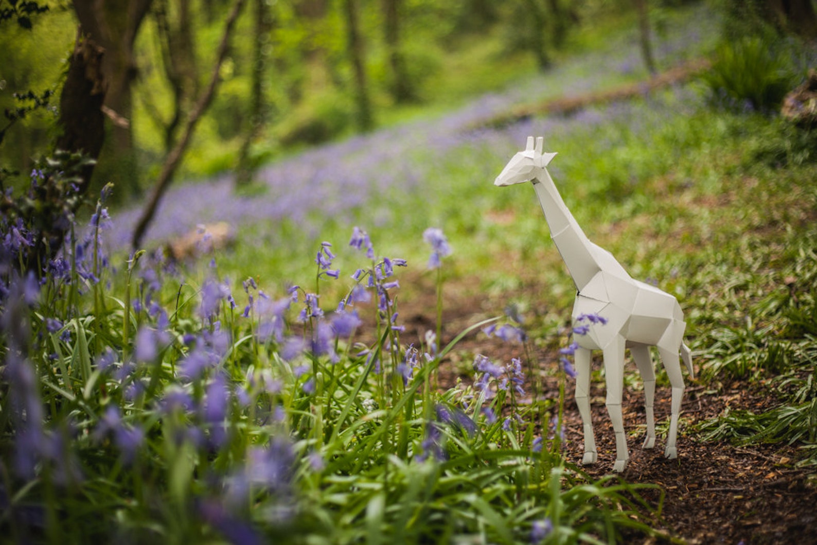 Giraffe , Printable Papercraft Template, Paper Model - Etsy
