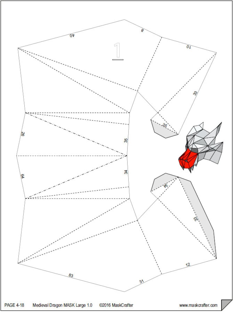 Схема маски дракона. Паперкрафт маска дракона. Маска дракона оригами. Паперкрафт маска дракона схема. Объемная маска дракона из бумаги схемы.
