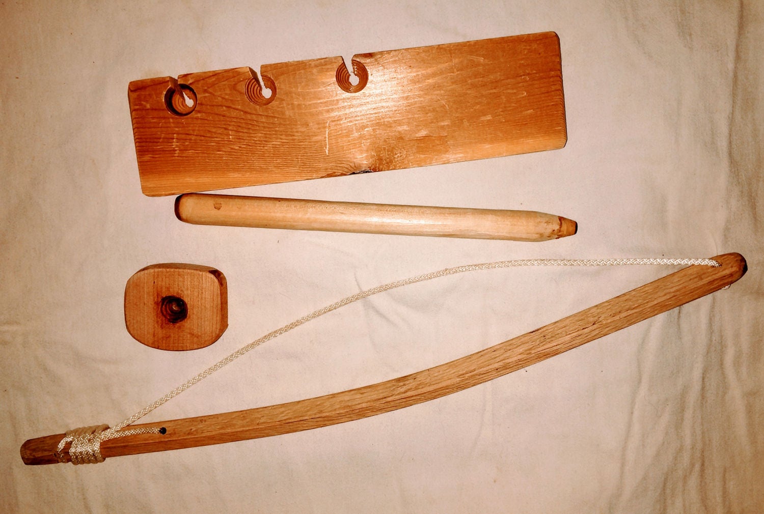 Bow Drill Fire Starter Kit Etsy