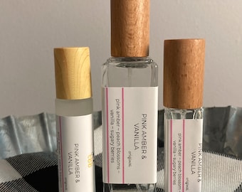 Pink Amber & Vanilla Perfume