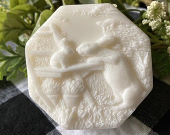 HELLO. Creamy Butter Soap, Gift Soap, Flower Scent Triple Butter Soap, Bee Gifts