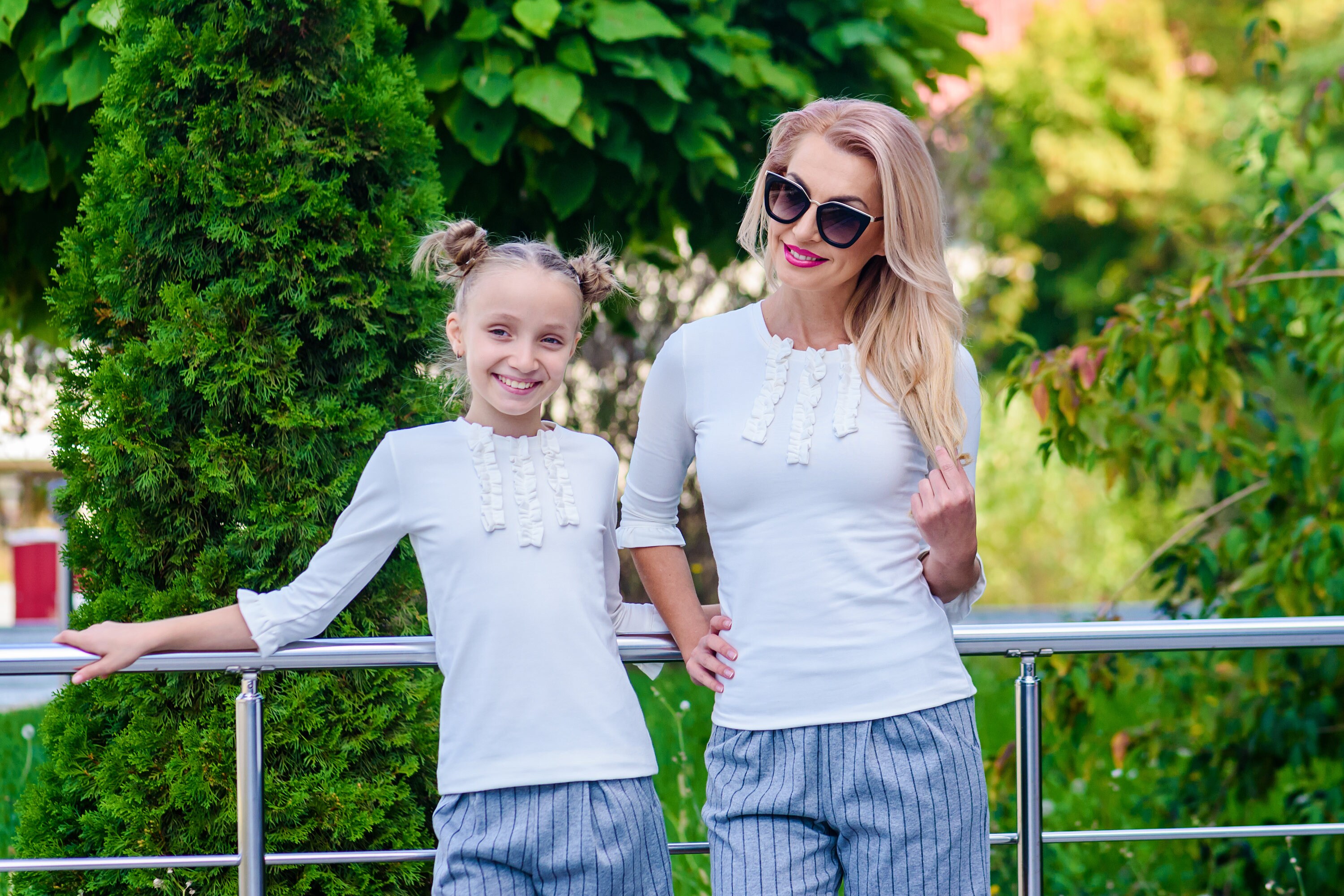 Matching Mommy and Me Blouse Matching 