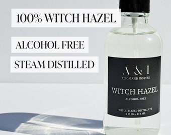 Pure Organic Witch Hazel Alcohol-Free and Unscented 4oz