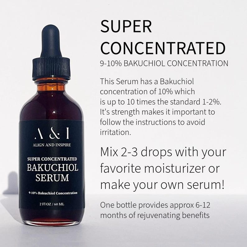 Bakuchiol Serum Organic Natural Retinol Alternative Bild 2