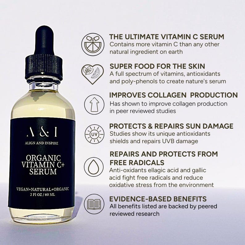 Organic Vitamin C Serum: Organic Kakadu Plum Oil bild 2