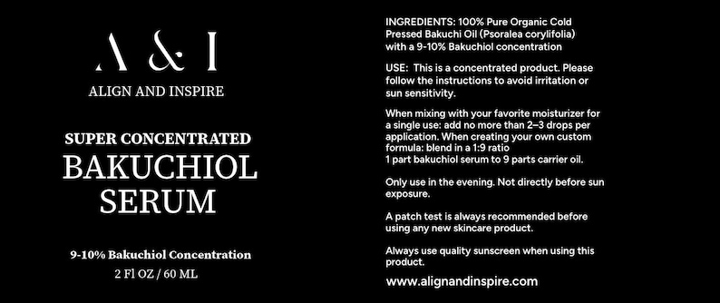Bakuchiol Serum Organic Natural Retinol Alternative Bild 3