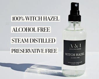 Pure Organic Witch Hazel Alcohol-Free and Unscented