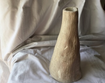 Ceramic terracotta vase, handcrafted ceramics, ceramic art, pottery