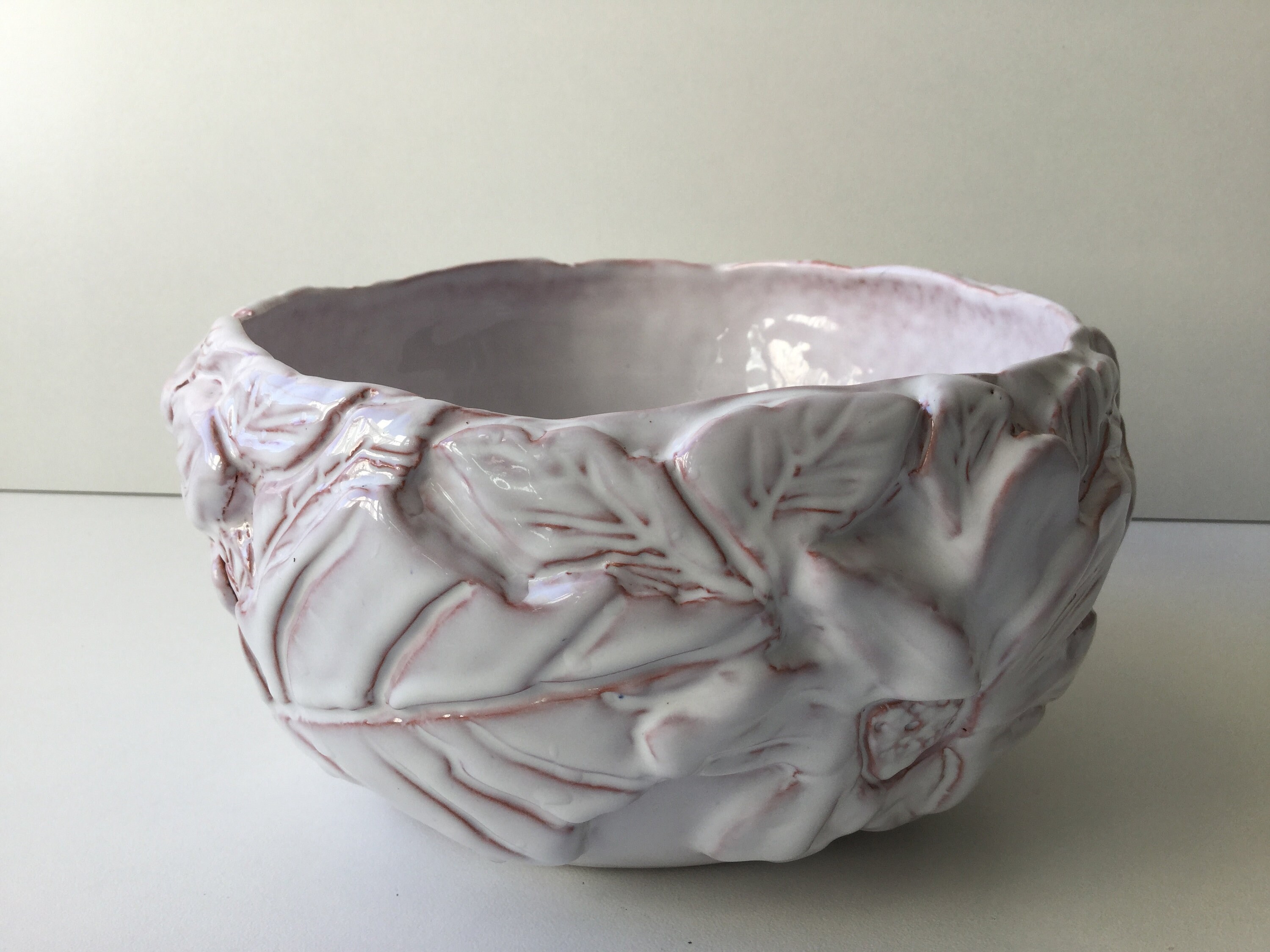 Coupe Forme Bol en Céramique Blanche