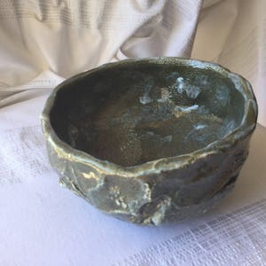 coupelle bol type chaiwan en céramique artisanale raku sabi wabi image 3