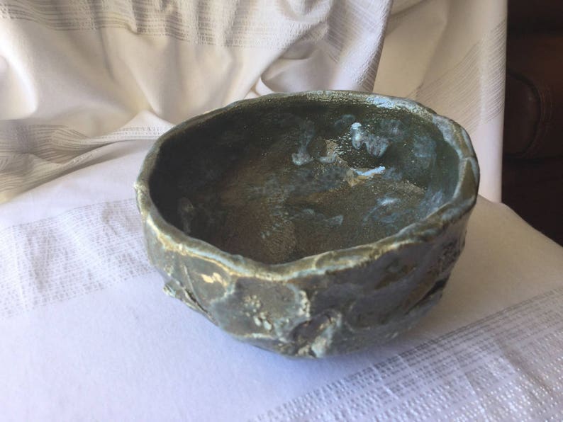 coupelle bol type chaiwan en céramique artisanale raku sabi wabi imagem 3