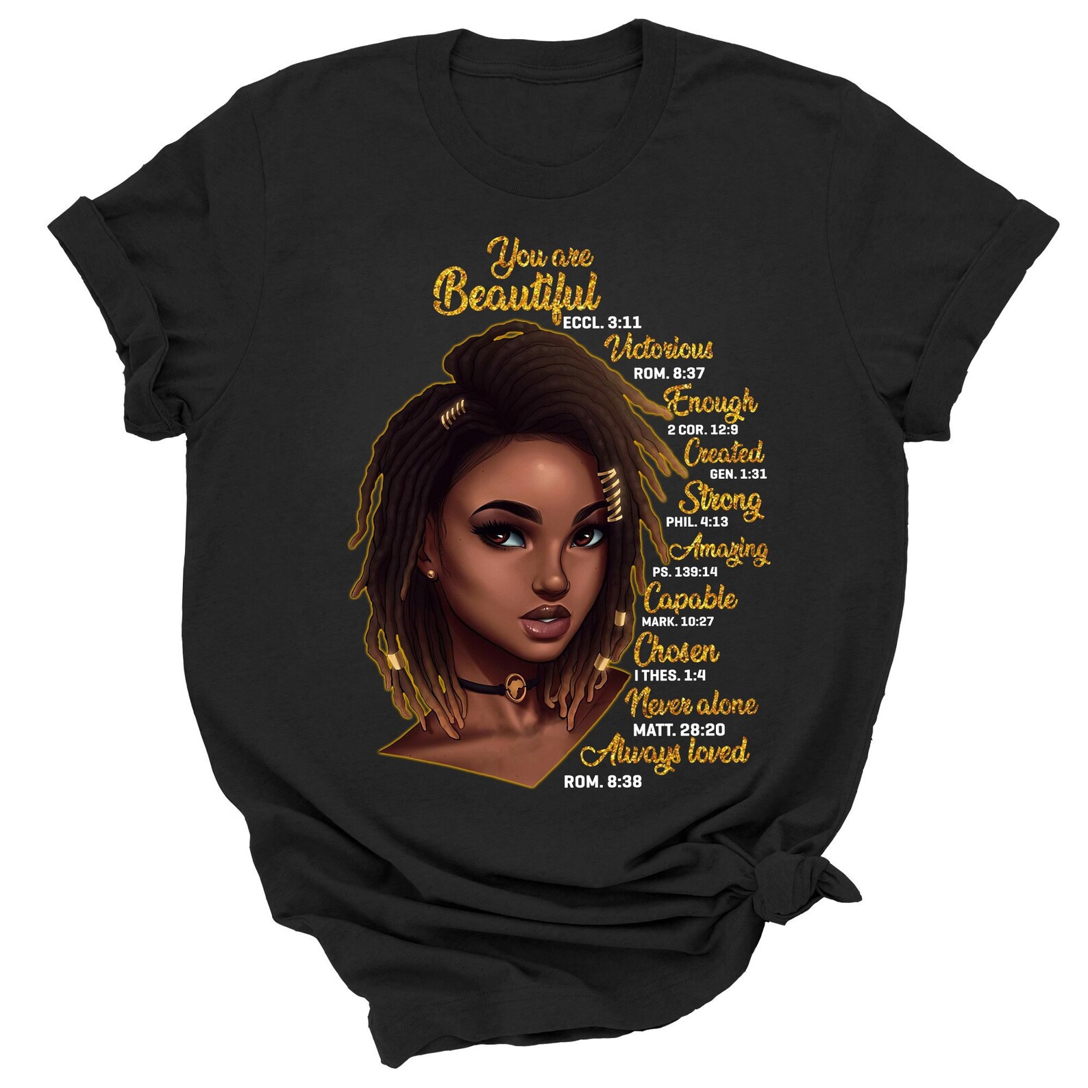 Schwarzes Mädchen Sie sind schöne Shirt schwarze Königin | Etsy