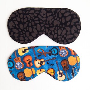 Guitar Sleep Mask, Sleeping Mask for Men, Gift for Him, Gift for Dad Brother Boyfriend image 7