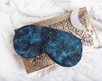 Star Sleep Mask, Adjustable Cotton, Galaxy Night, Lightweight Sleep Mask, Oversized, Blindfold