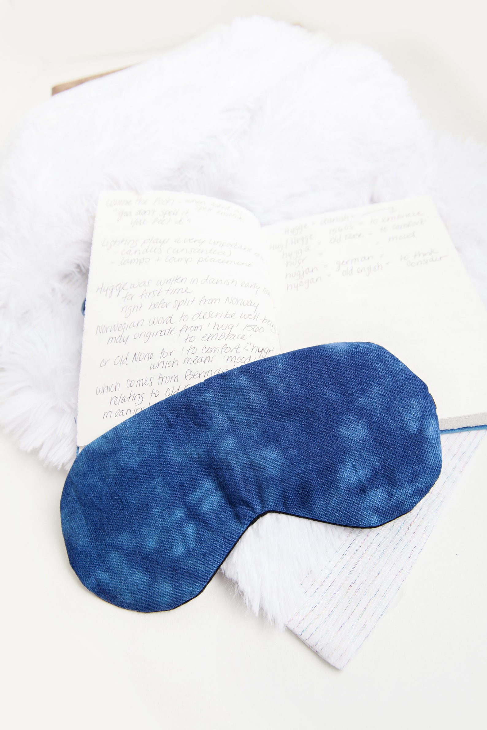 Indigo Sleep Mask Eye Mask Travel Gift Nap Migraine Etsy