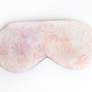 Blush Pink Blindfold, Sleep Mask, Eye Mask, Sleeping Mask, Gift for New Mom image 6