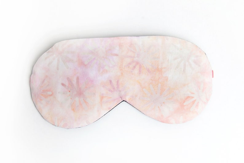 Blush Pink Blindfold, Sleep Mask, Eye Mask, Sleeping Mask, Gift for New Mom image 6