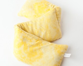 Yellow Rice Bag, Heating Pad, Lavender Therapy, Rice Pack, Microwave Heating Pad, Lemon, Citrus Summer