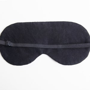 Bunny Sleep Mask, Rabbit Sleeping Mask, Navy Blindfold, New Mom Gift, Travel Eye Mask, Soft image 5