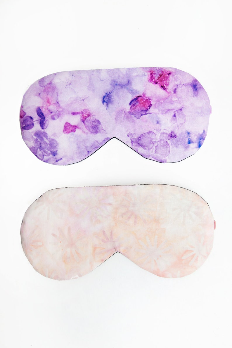 Blush Pink Blindfold, Masque de sommeil, Masque pour les yeux, Masque de sommeil, Cadeau pour la nouvelle maman image 10