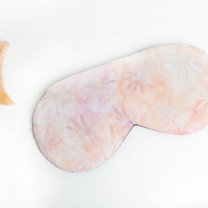 Blush Pink Blindfold, Masque de sommeil, Masque pour les yeux, Masque de sommeil, Cadeau pour la nouvelle maman image 8