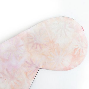 Blush Pink Blindfold, Masque de sommeil, Masque pour les yeux, Masque de sommeil, Cadeau pour la nouvelle maman image 4