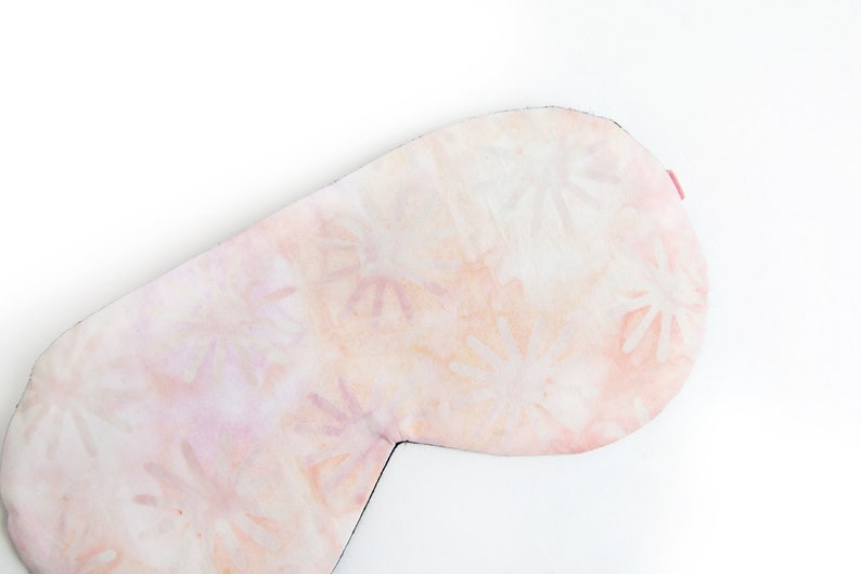 Blush Pink Blindfold, Masque de sommeil, Masque pour les yeux, Masque de sommeil, Cadeau pour la nouvelle maman image 4