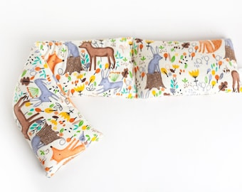 Animal Rice Bag, Rice Heating Pad, Lavender Heat Wrap, Rice Pillow, Fox Deer Rabbit