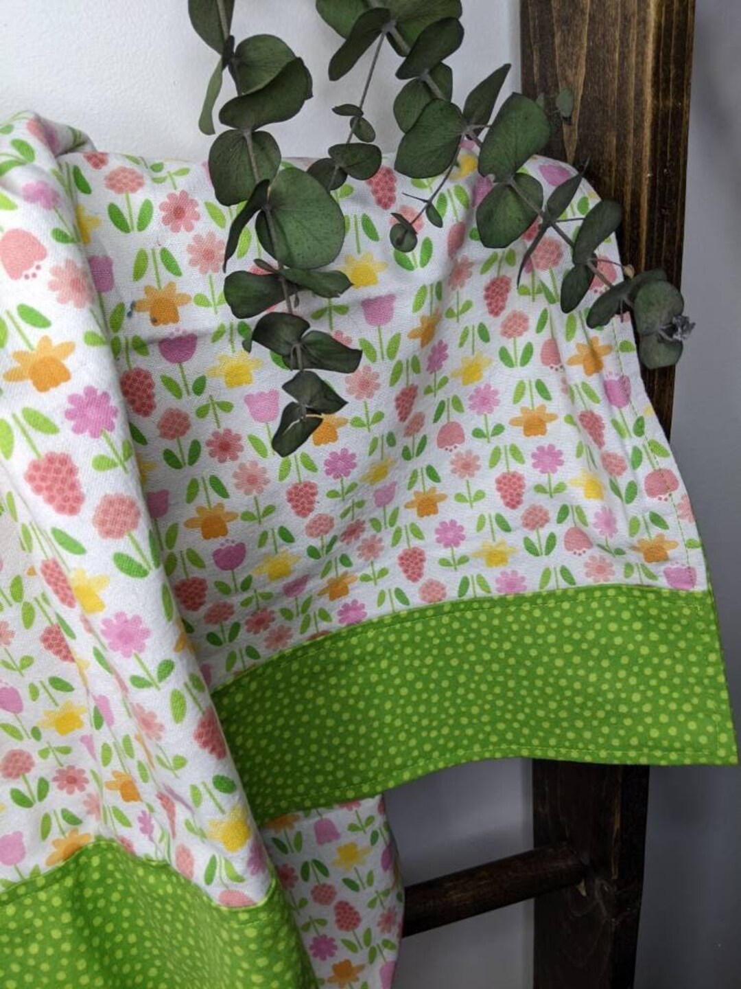 Flannel Baby Blanket Spring Baby Blanket Baby Shower Gift Etsy