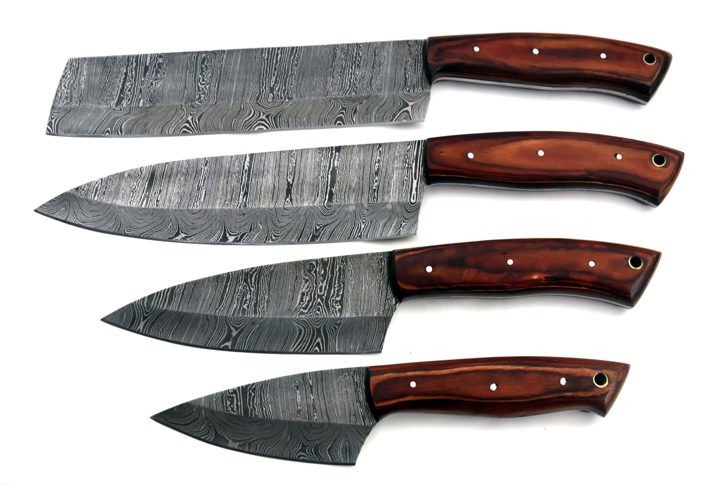 custom handmade Damascus Cleaver knife campestre.al.gov.br