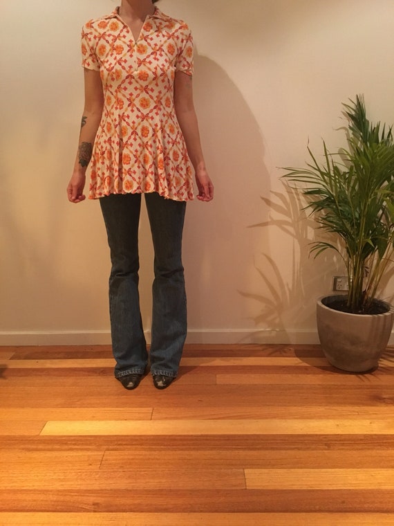1970's mini dress