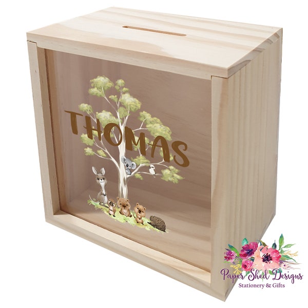 Kids Money Box Etsy Australia