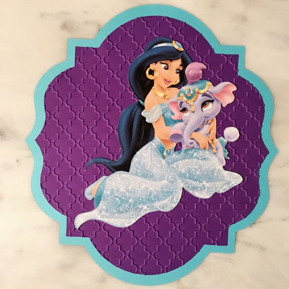 Jasmine Birthday Banner Name Birthday Banner Party Birthday Etsy