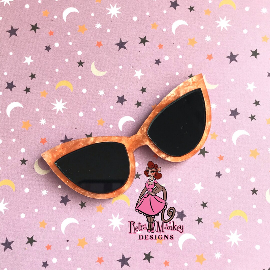 Broche Chien Fox émaillé Nacré Et Doré - Style Agatha Vintage En Excellent état