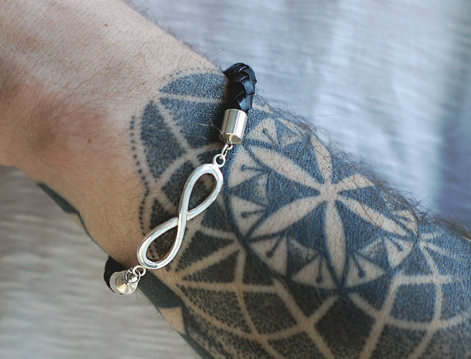 Infinity Bracelet Magnetic Clasp Leather Bracelet Unisex | Etsy