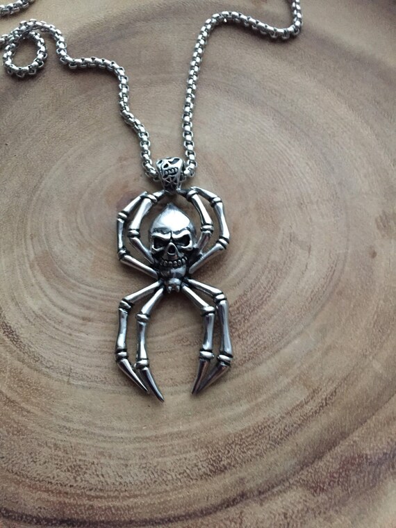 tarantula necklace