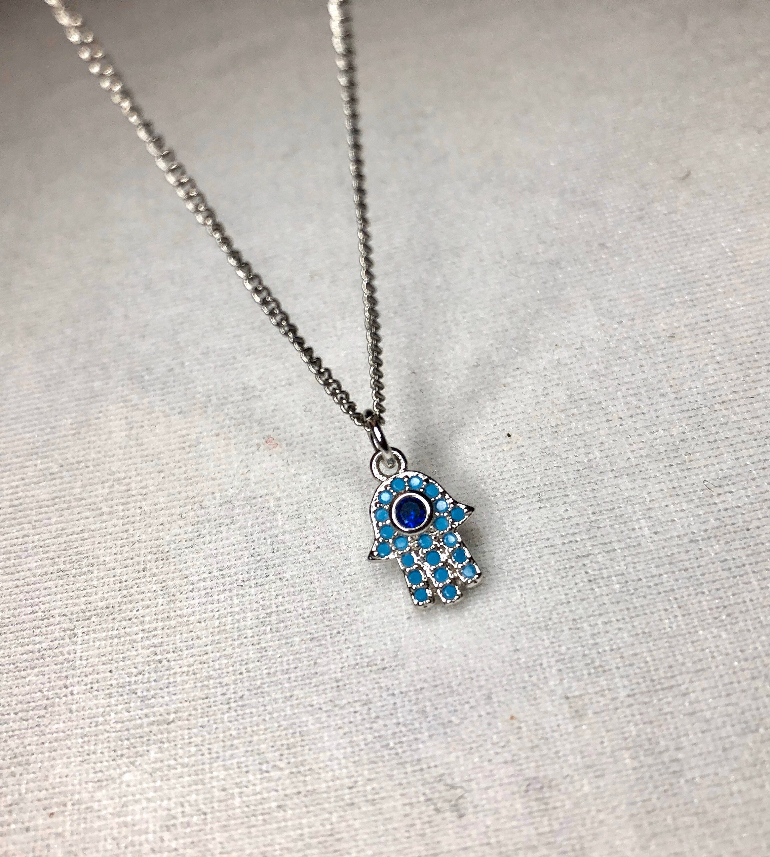 Zilveren Heren Ketting met Handgemaakte Turquoise Hanger – aTraceof Blue