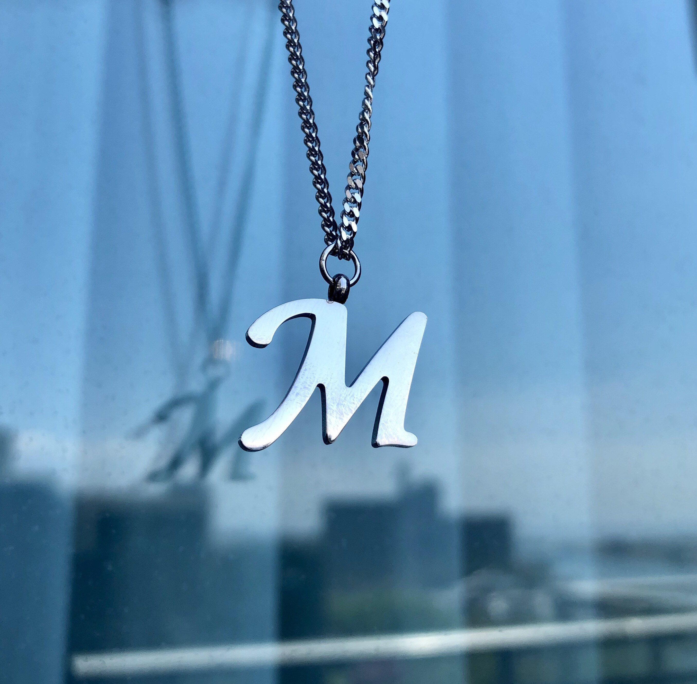 Letter M Necklace Dainty Initial Necklace Monogram Necklace Monogram M Necklace Boho Sweet Sixteen Bridesmaids Gift Initial Jewelry Etsy Denmark